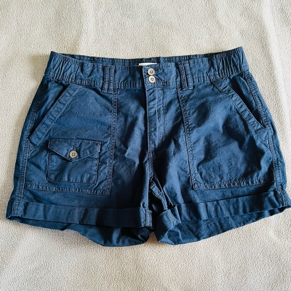 Women’s Time and Tru Navy Blue Shorts Size 10